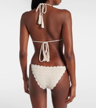 Anna Kosturova Classic crochet cotton bikini bottom