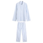 Calvin Klein Men's Cotton Poplin Pyjama Set in White
