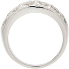 Bleue Burnham Silver Mini Riviera Ring