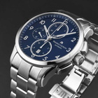 Maurice Lacroix Pontos Chronograph Automatic Blue Dial Mens Watch PT6388-SS002-420-1