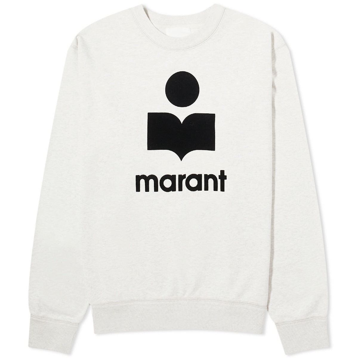 Photo: Isabel Marant Men's Mikoy Logo Sweatshirt in Ecru
