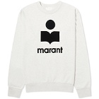 Isabel Marant Men's Mikoy Logo Sweatshirt in Ecru