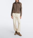 Bogner Valencia shearling-lined suede sneakers