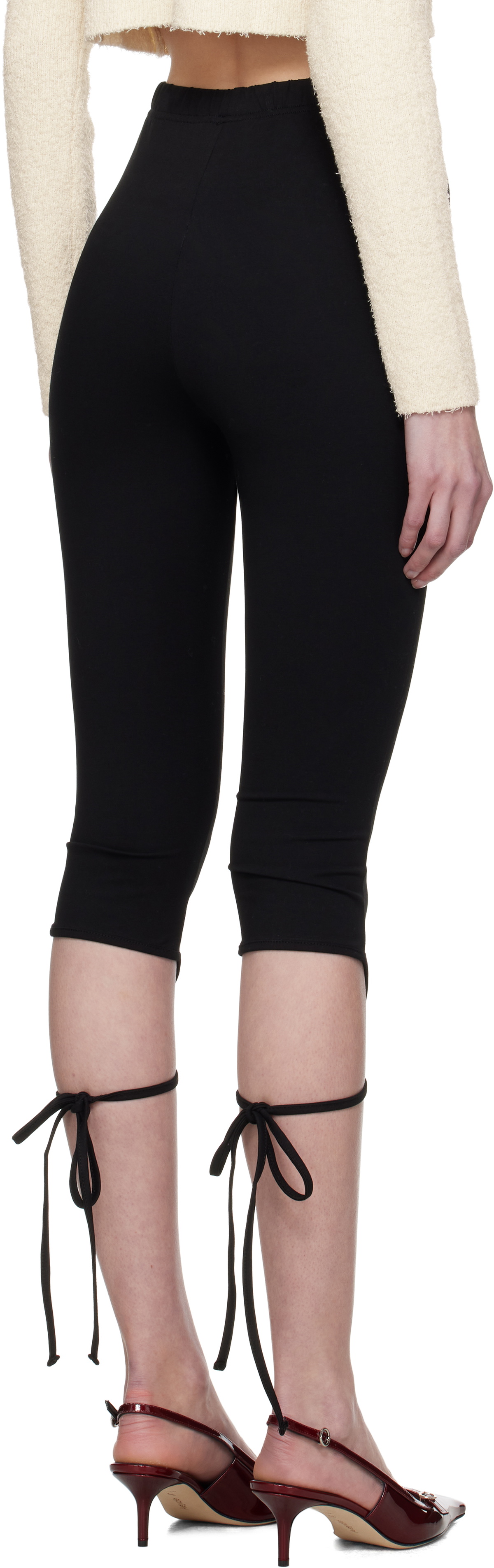 Kijun Black Capri Leggings