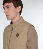 Moncler - Gallienne cashmere-blend down vest