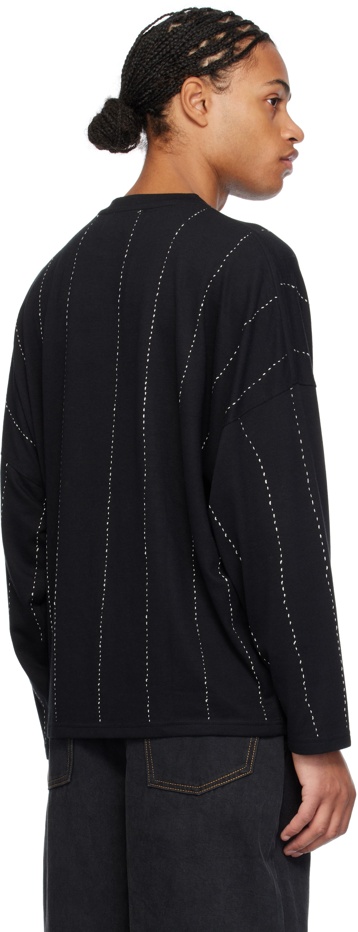 Glass Cypress Black 'Whatever' Sweatshirt