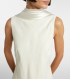 Danielle Frankel Bridal Mimi wool-blend minidress