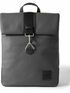 Mulberry - Dalston Leather-Trimmed Coated-Canvas Backpack