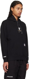 AAPE by A Bathing Ape Black Print Hoodie