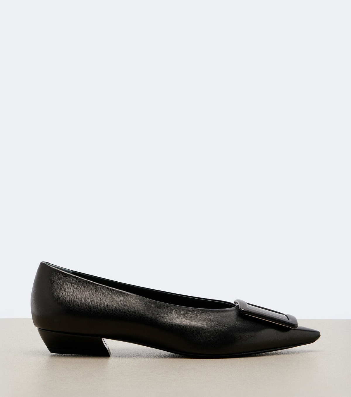 Roger Vivier Pointy leather ballet flats