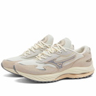 Mizuno WAVE RIDER β Sneakers in White Sand/Ultimate Grey