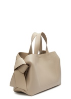Acne Studios Musubi Leather Tote - Beige - One Size