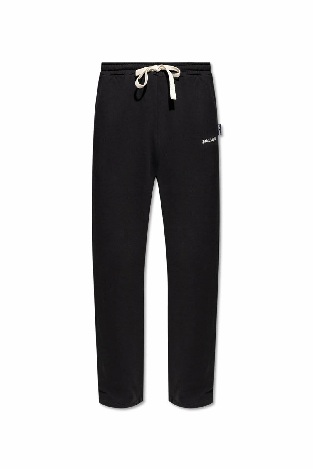 Palm Angels Black and Orange Tiger Track Pants Palm Angels