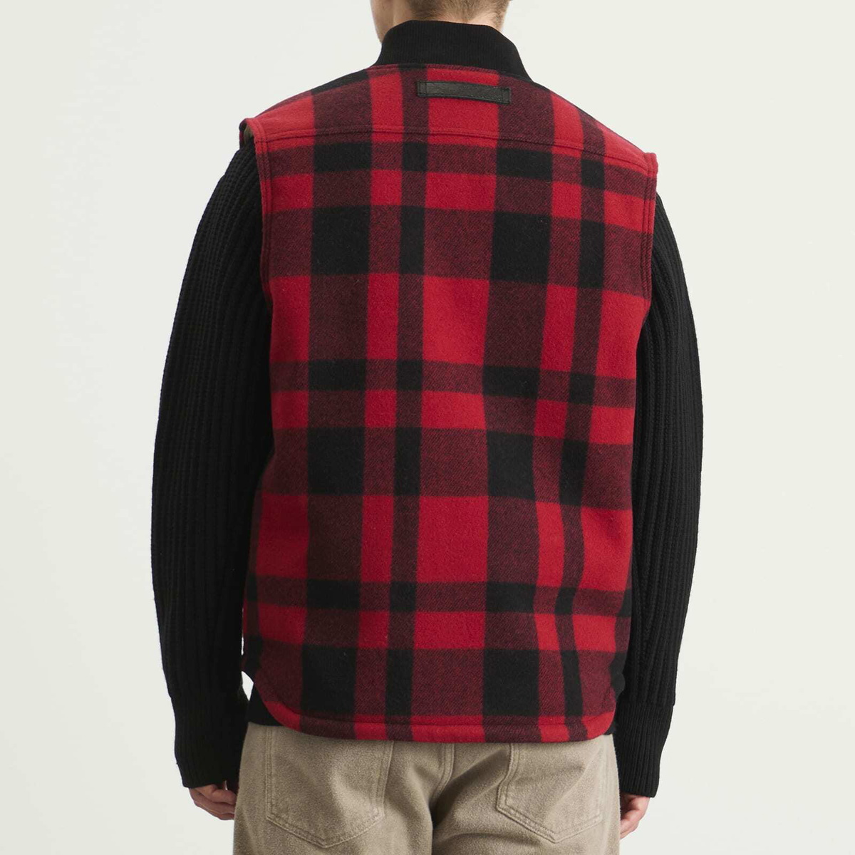 Junya Watanabe MAN Men's x Filson Wool Vest in Red