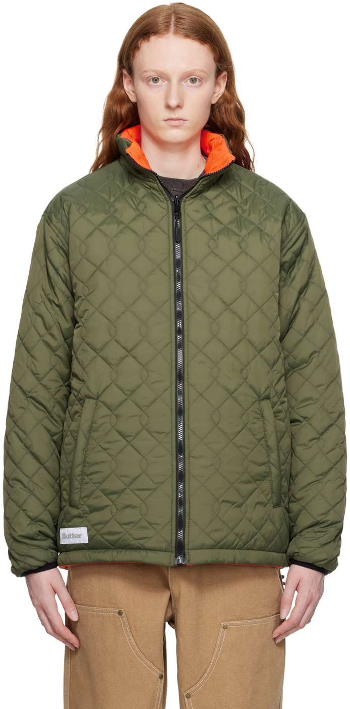 Butter Goods Green Chainlink Reversible Jacket Butter Goods