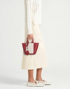 Tod's Womens Handbag Burgundy