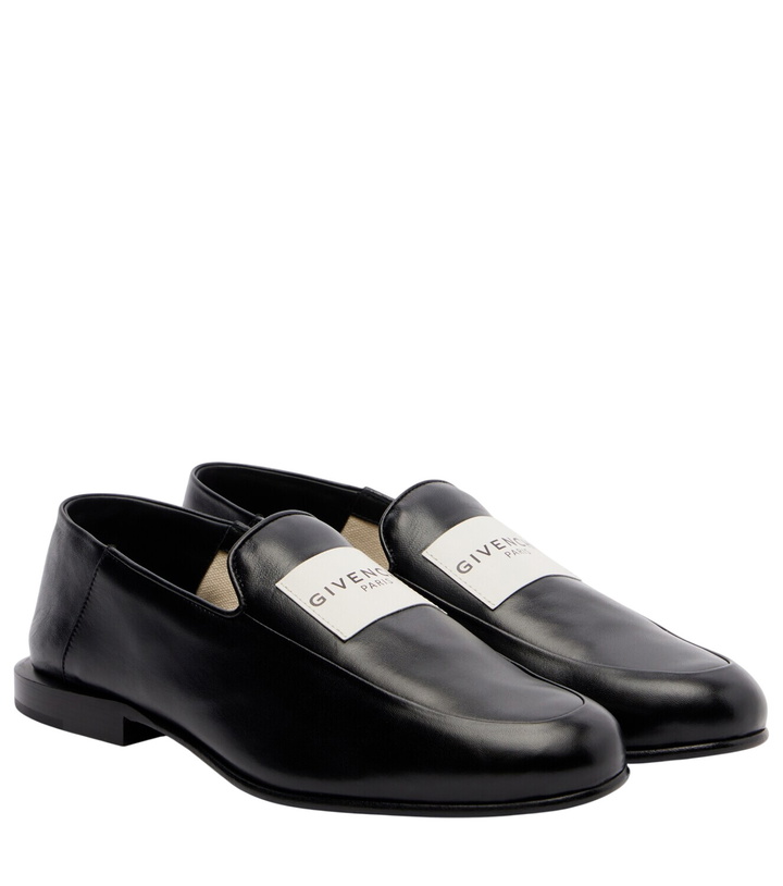 Photo: Givenchy Label leather loafers