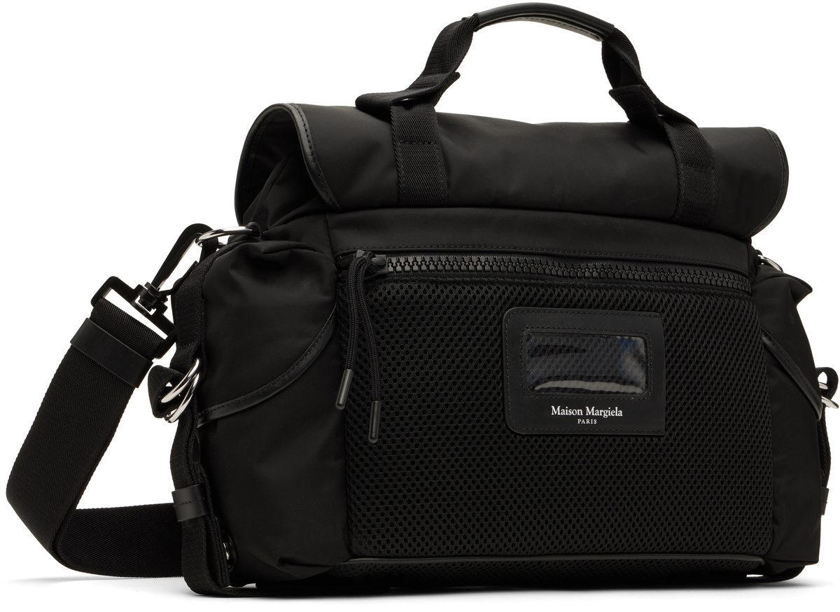 Maison Margiela Black High Tech Small Messenger Bag