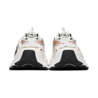 Axel Arigato White and Orange Marathon Sneakers