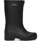 Suicoke Black Tamb-B Rubber Boots