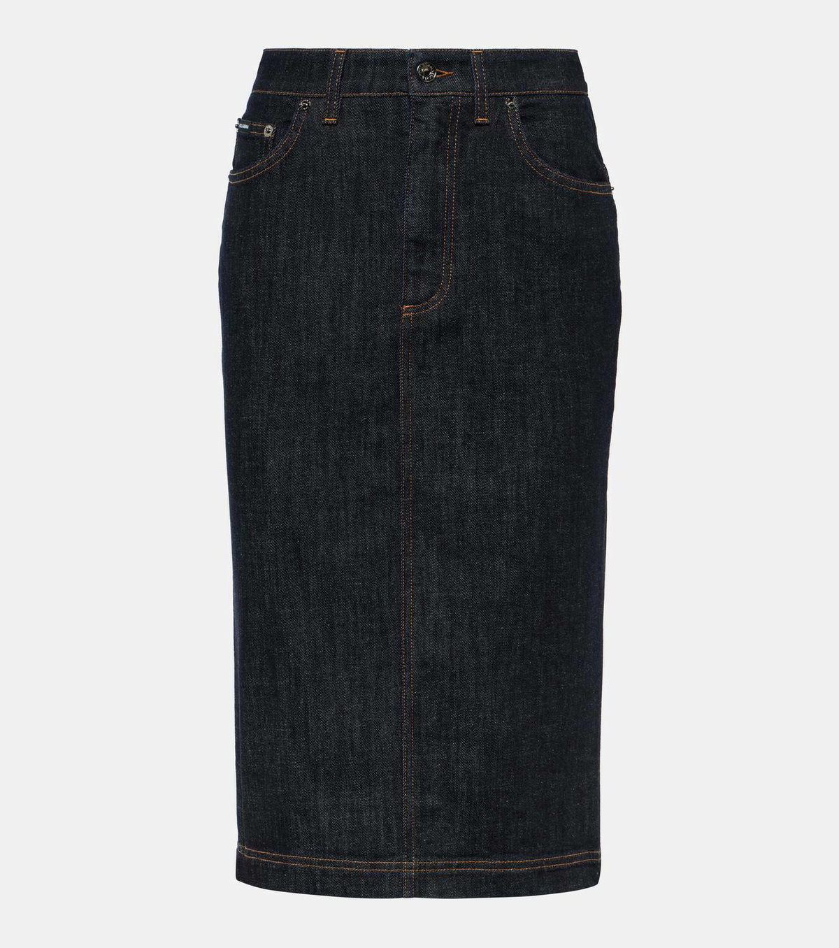 Dolceandgabbana Denim Pencil Skirt Dolce And Gabbana