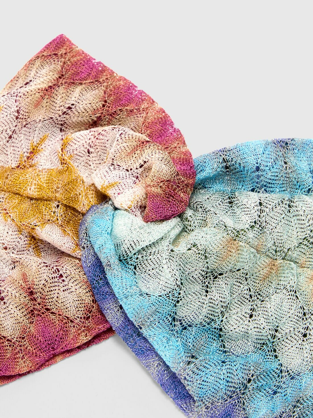 Missoni - Tie-dye viscose headband, Women, Multicoloured