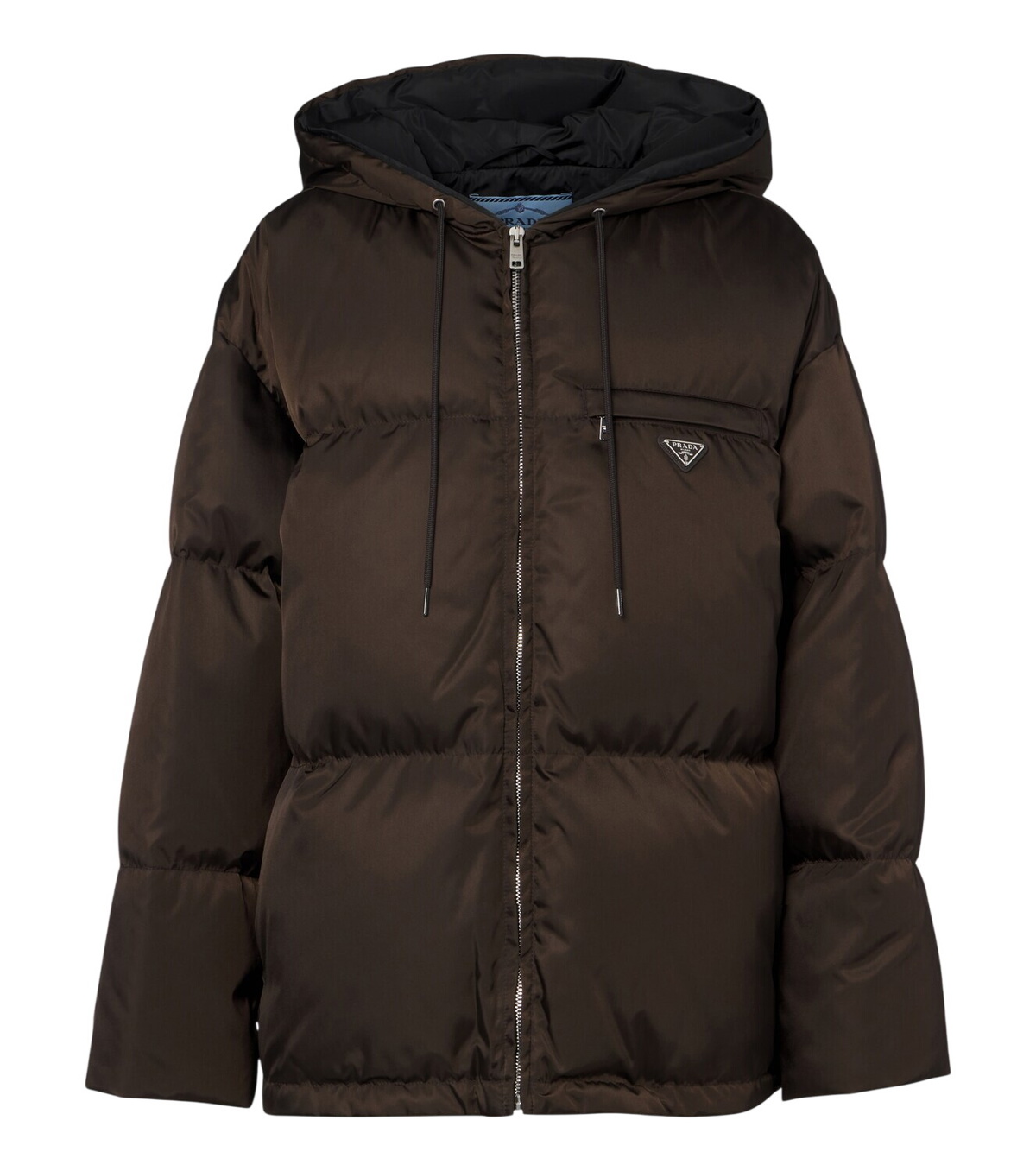 Prada Black Short Zipped Down Jacket Prada