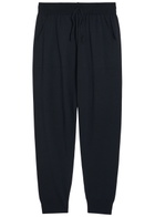 John Smedley Henning Cuffed Merino Wool Sweatpants Navy