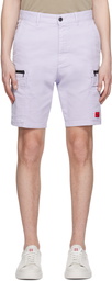 Hugo Purple Patch Cargo Shorts