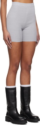 Rier Gray Knit Shorts