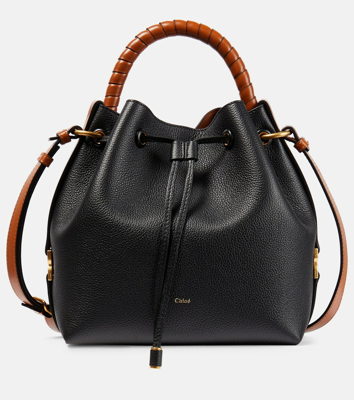 Chloé Marcie Small leather bucket bag Chloe
