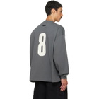 Fear of God ESSENTIALS Gray Merch Long Sleeve T-shirt