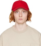 Jacquemus Red 'La Casquette Jacquemus' Cap