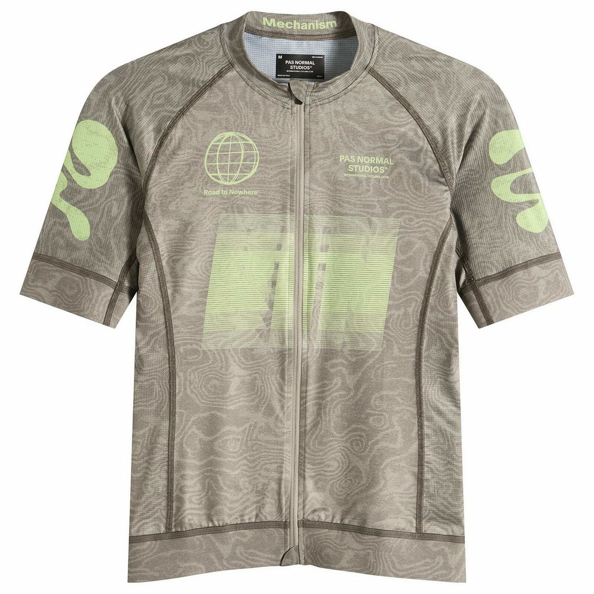Pas Normal Studios Men's Mechanism RTN Logo Jersey in Aop Rtn Earth