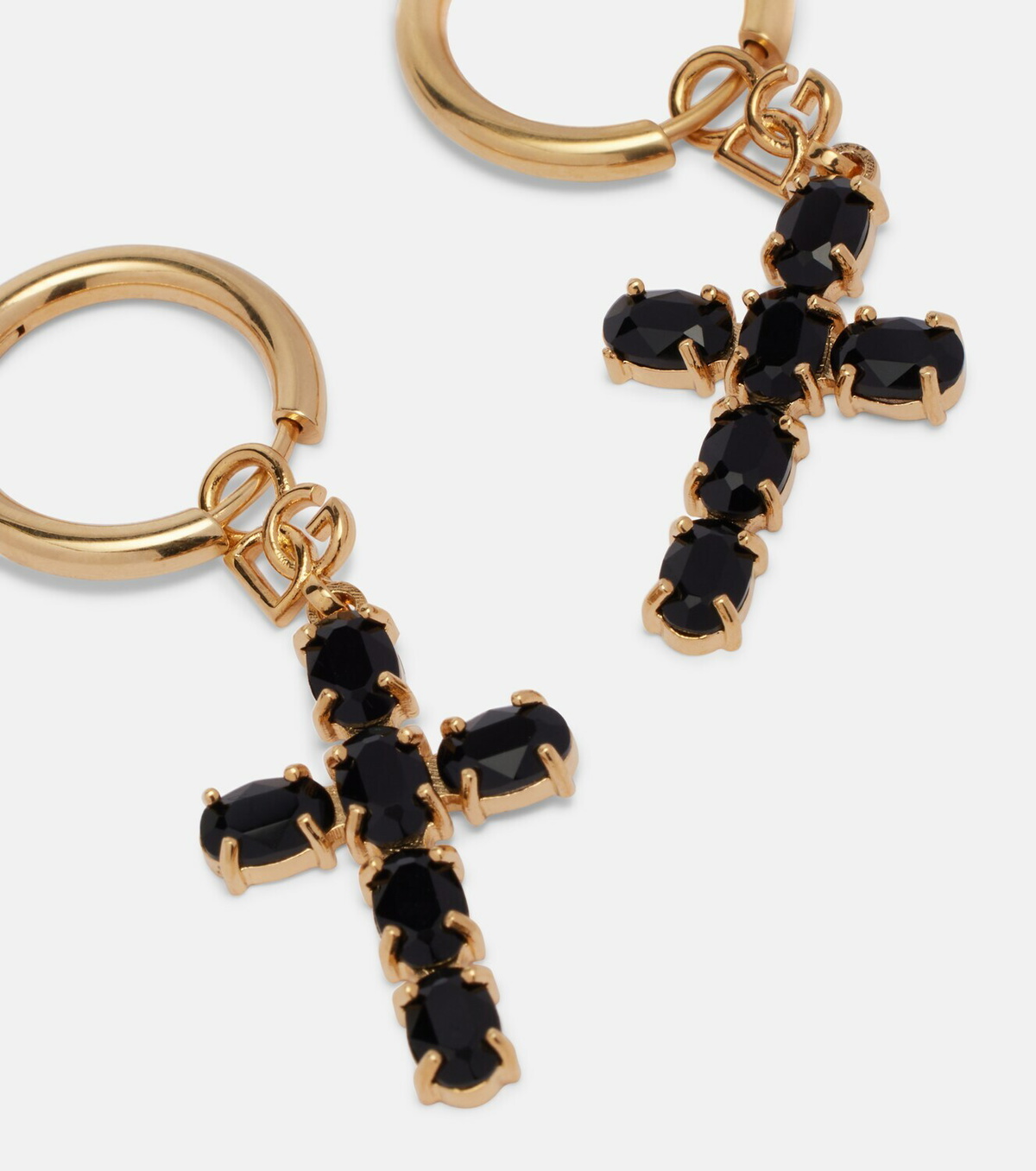 Dolce&Gabbana Crystal-embellished drop earrings