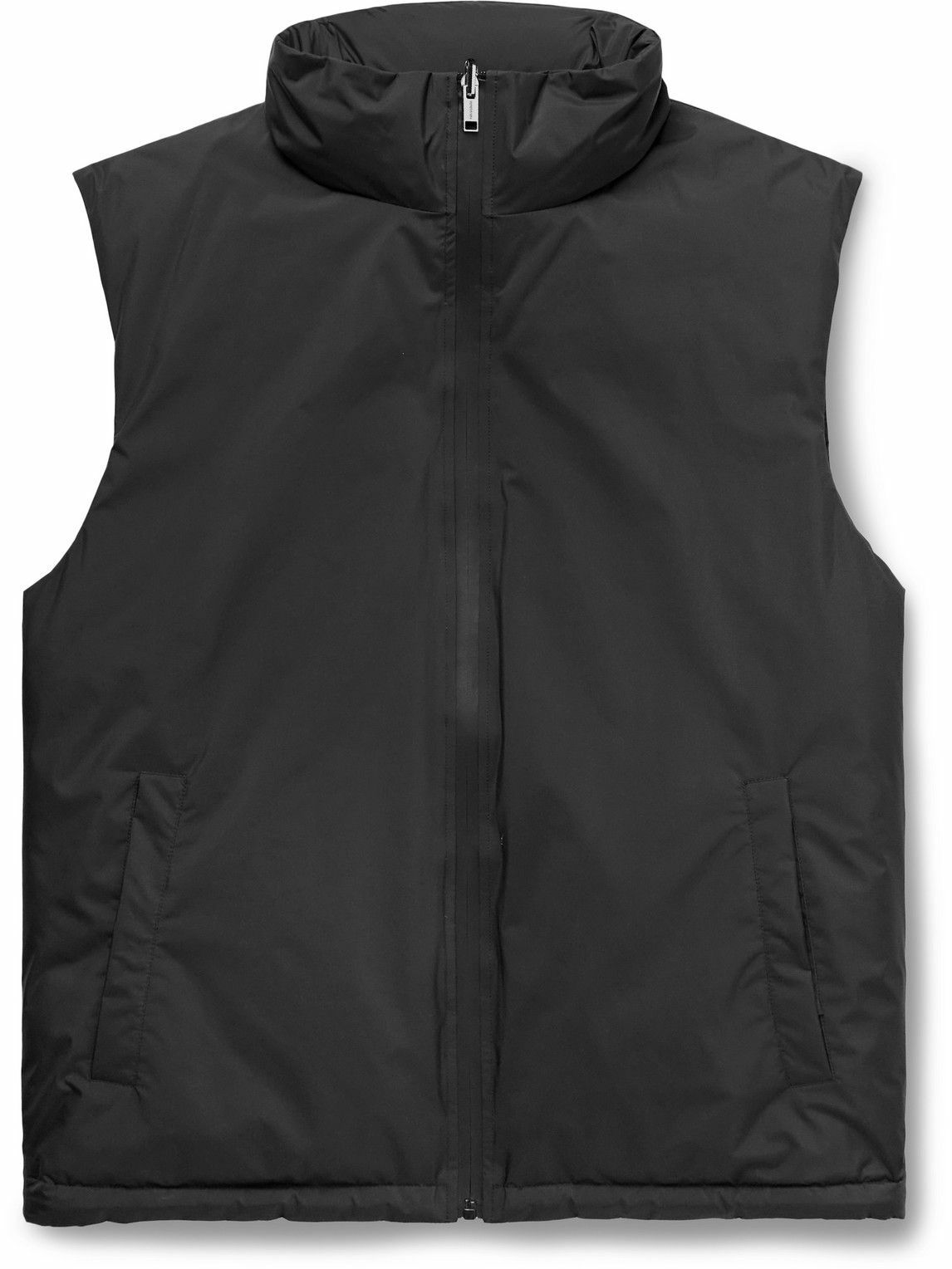 Yves Salomon - Reversible Shell Down Gilet - Black