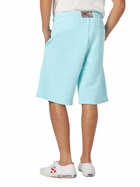 MC2 Saint Barth Man Water Green Cotton Bermuda