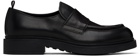 Officine Creative Black Engineer 001 Loafers