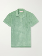 Orlebar Brown - Terry Cotton-Terry Polo Shirt - Green