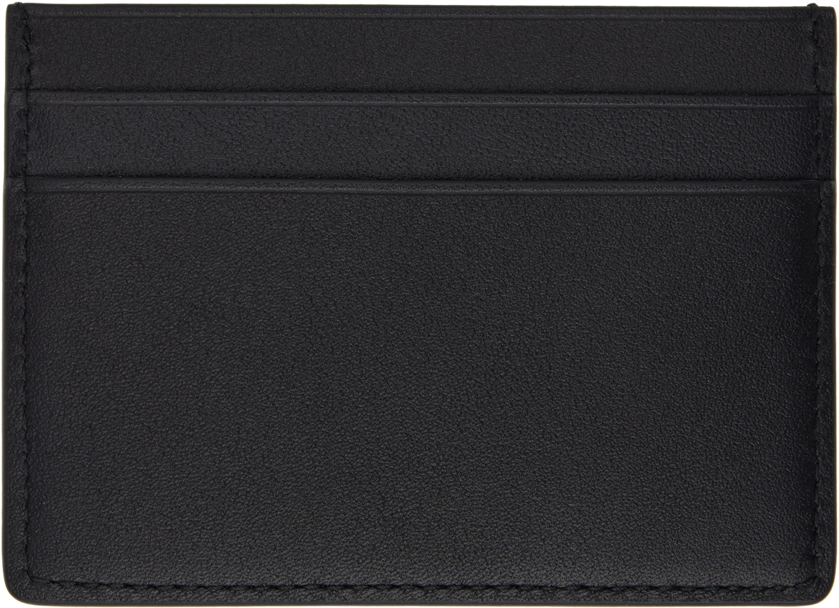 Jil Sander Black Credit Card Holder