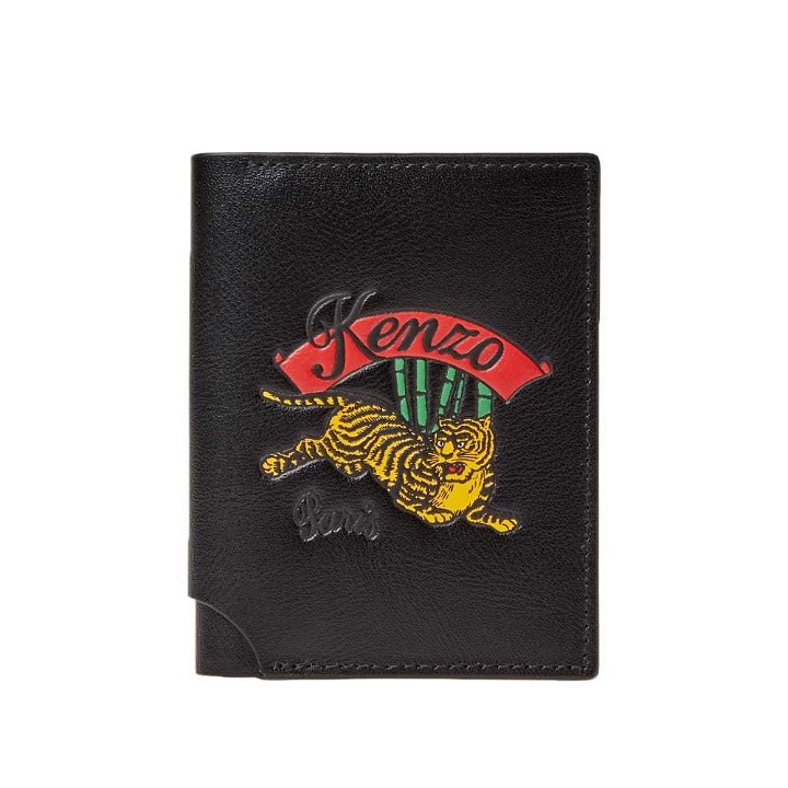 Photo: Kenzo Jumping Tiger Leather Fold Card Holder