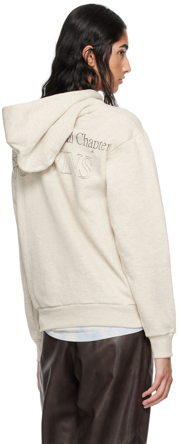 Online Ceramics Gray 'God Wins' Hoodie