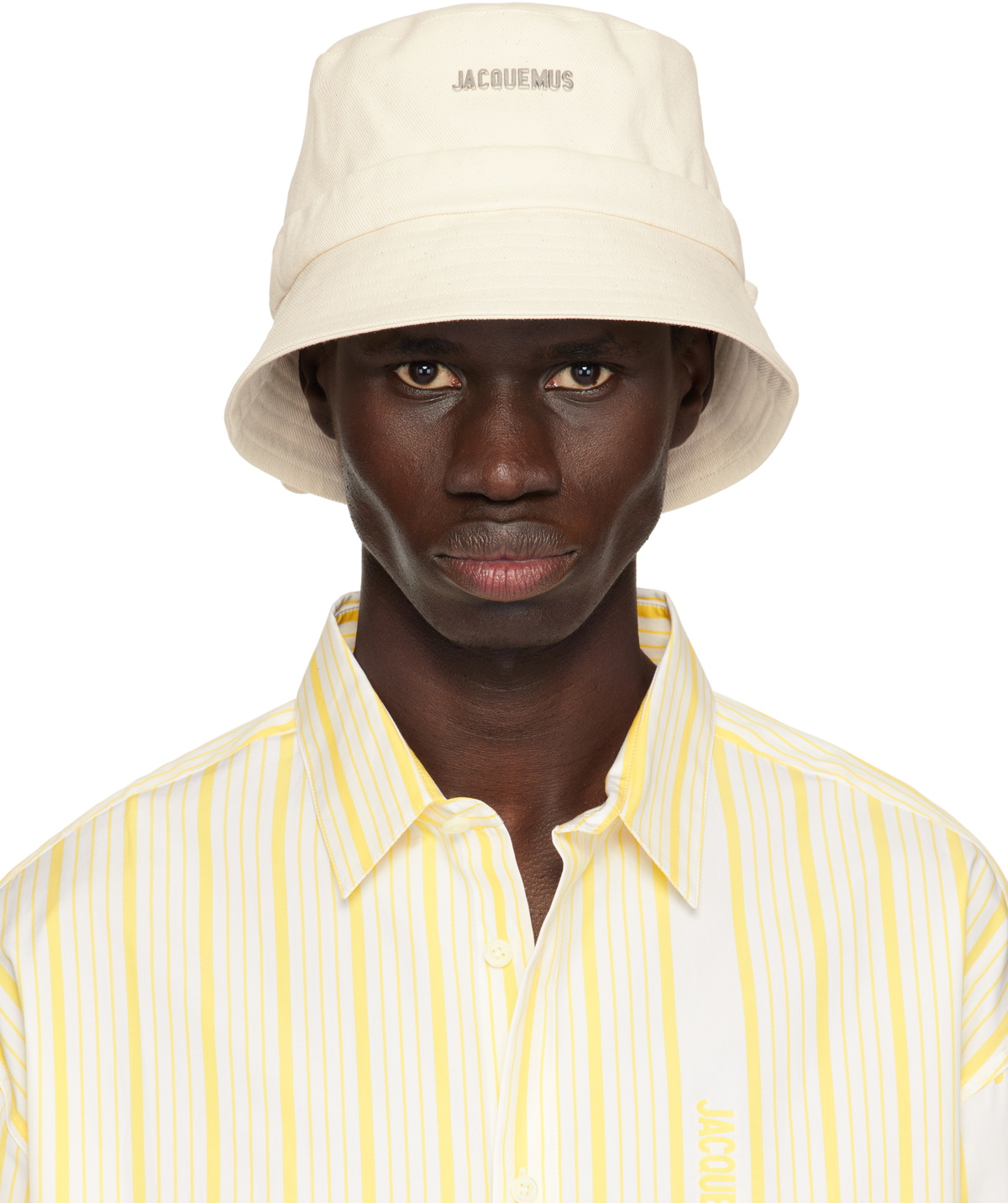 JACQUEMUS Off-White Les Classiques 'The Gadjo' Bucket Hat Jacquemus