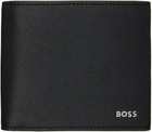 BOSS Black Saffiano Leather Wallet