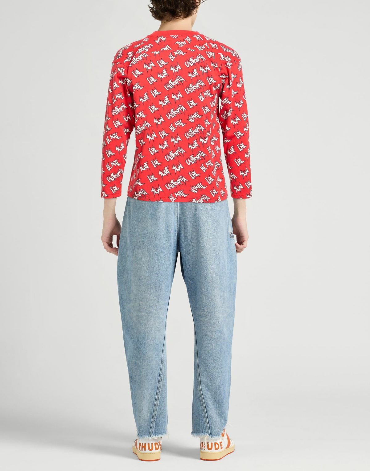 Erl Mens T-shirt in Red