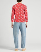 Erl Mens T-shirt in Red