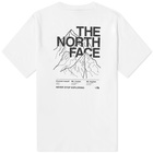 The North Face Men's Mountain Outline T-Shirt in Tnf White/Tnf Black