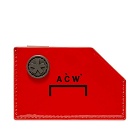 A-COLD-WALL* Die Cut Patent Card Holder