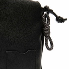 F/CE. Women's Tech Leather Map Pochette Bag in Black 