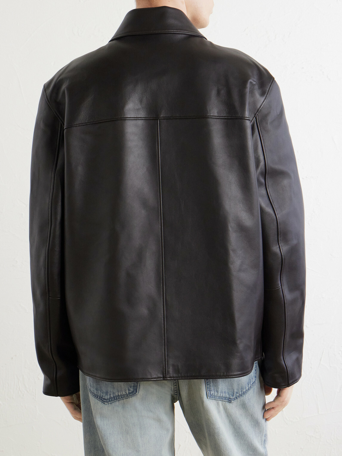 Paul Smith - Leather Jacket - Brown